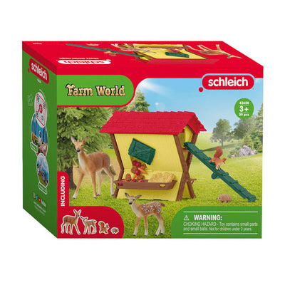 Schleich Farm World Die Waldtiere ernähren sich 42658