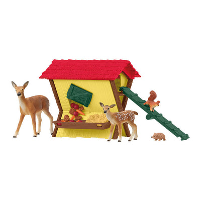 Schleich Farm World Die Waldtiere ernähren sich 42658