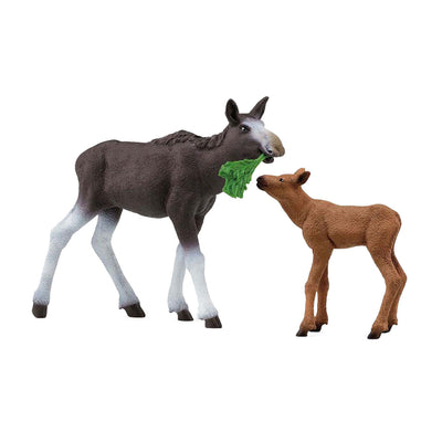 Schlich Wild Life Elch mit Kalb 42629