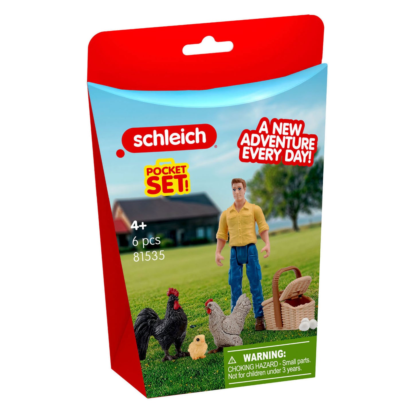 Schleich Bauernhofwelt Eiersuche 81535