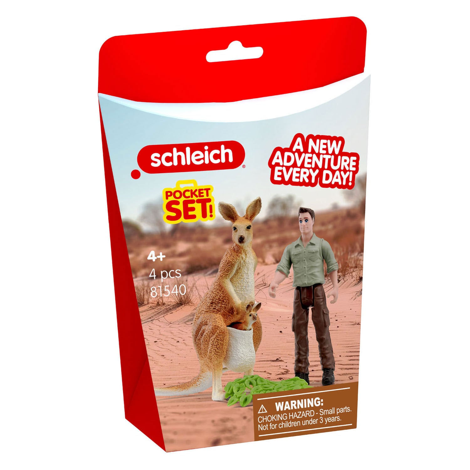 Schleich Wildtier-Känguru-Tour mit dem Ranger 81540