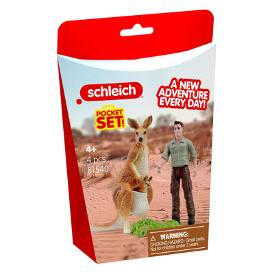 Schleich Wildtier-Känguru-Tour mit dem Ranger 81540