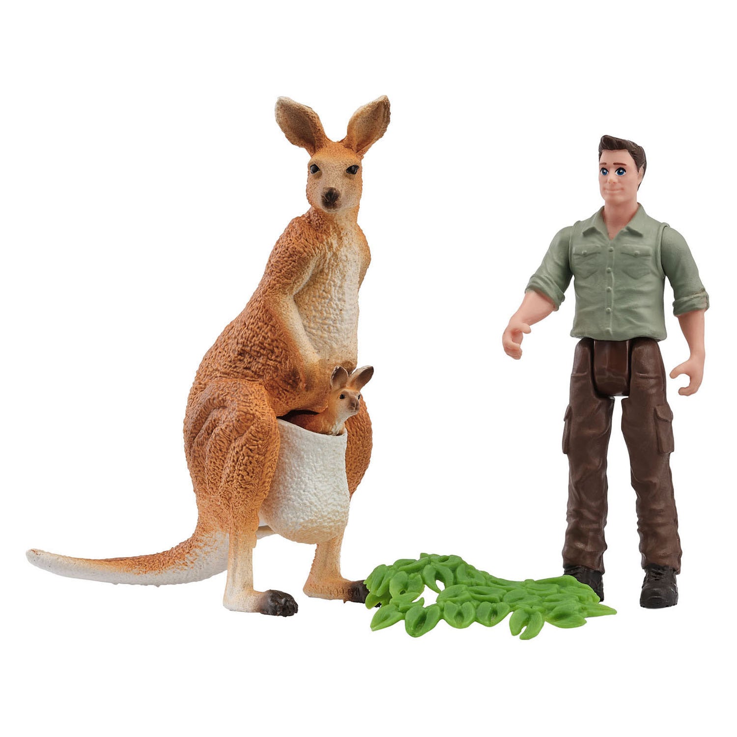 Schleich Wildtier-Känguru-Tour mit dem Ranger 81540