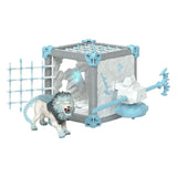 Schleich Eldrador Creatures Battlecave Eislöwe 42766 - afbeelding 1