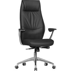 Bürostuhl Amstyle Synchronmechanik höhenverstellbare Armlehne schwarz 120kg