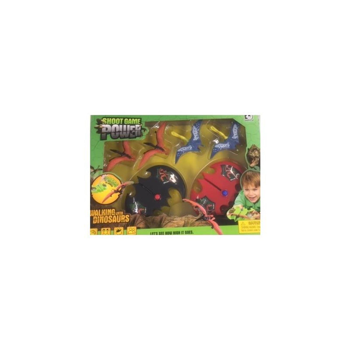 Schießspiel Dino 6-teilig