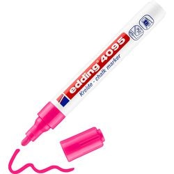 Kreidemarker Edding 4095 mittlere runde Spitze 3 mm neonpink