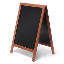 Gehwegschild Showdown zpchbelb55x85 3860 g braun