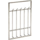 Wandgarderobe Wohnling 10 Haken silber