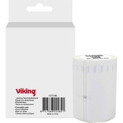 Etikettenrolle Viking S0904980 Dymo Schwarz auf Weiß