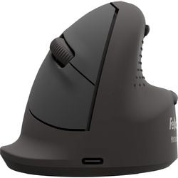 Ergonomische Maus von Fellowes Breyta, kabelgebunden, kabellos mit Bluetooth