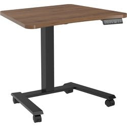Sitz-Steh-Schreibtisch Viking braun