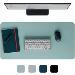 Leitz große Schreibtischunterlage 80×40 cm – rutschfest – Schreibtischunterlage – wasserfest – für Tastatur-Maus – Mint