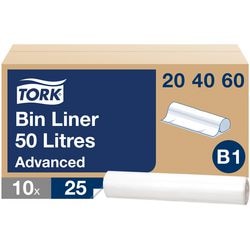 Müllsäcke Tork Advanced 50 l transparent