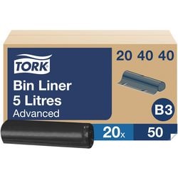 Müllsäcke Tork 5 l schwarz