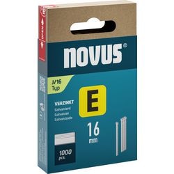 Heftklammern Novus J 16 Silber