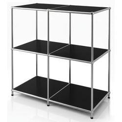 Beistelltisch Floordirekt Concept Epure Schwarz 400 mm x 780 mm x 820 mm