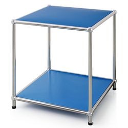 Beistelltisch floordirekt Konzept Epureblau 400 mm x 400 mm x 460 mm