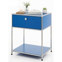 Beistelltisch floordirekt Konzept Epureblau 400 mm x 500 mm x 650 mm