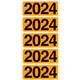 Aktenrückenschilder bene 628777 2024 orange