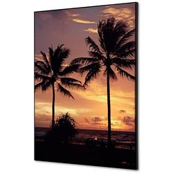 Textile Wanddekoration Showdown tfr22wa2-set-i826 400 x 400 Palmen Sonnenuntergang
