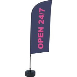 Beachflag Showdown bfaw310-wt21-i129 freistehend mehrfarbig