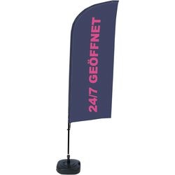 Beachflag Showdown bfaw310-wt21-i130 freistehend mehrfarbig