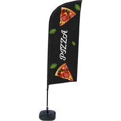 Beachflag Showdown bfaw310-wt21-i136 freistehend mehrfarbig