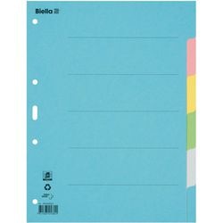 Blanko-Tabs aus Biella-Karton, Farbsortiment
