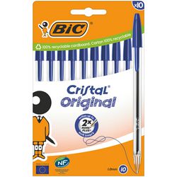 Kugelschreiber Bic Cristal Original blau