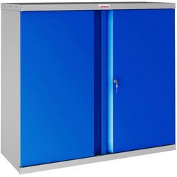 Flügeltürenschrank Phoenix SCL0891GBK blau 830 mm