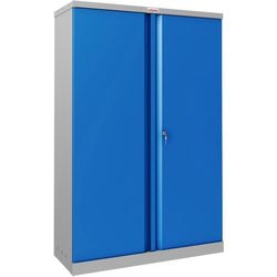 Flügeltürenschrank Phoenix SCL1491GBK blau 1400 mm