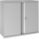 Flügeltürenschrank Phoenix SCL0891GGK grau 830 mm