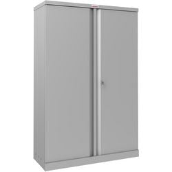 Flügeltürenschrank Phoenix SCL1491GGK grau 1400 mm