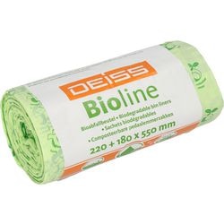 Bioline 1069646 - Kompostierbeutel 10l 20 Stück | 10 Stück