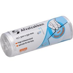 1063322 - Müllbeutel transparent. 25l 50 Stück | 10 Stück
