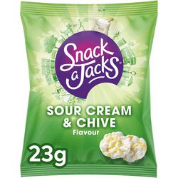 Snack a Jacks Sour Cream Schnittlauch (8x 23gr)
