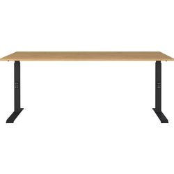 Schreibtisch Germania Agenda Eiche 1.800 (B) x 800 (T) x 910 (H) mm