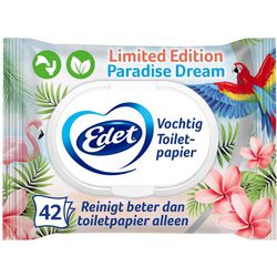 Feuchtes Toilettenpapier Edet Paradise Dream 42 Blatt