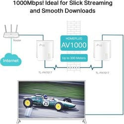 TP-Link AV1000 Gigabit Powerline Starter Kit