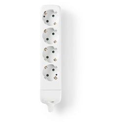 Nedis exso400f1wt Steckdosenleiste weiß