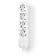 Nedis exso400f1wt Steckdosenleiste weiß