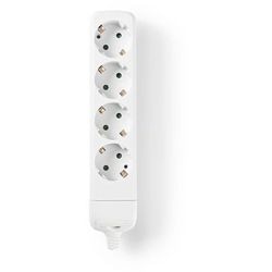 Nedis exso400f1wt Steckdosenleiste weiß