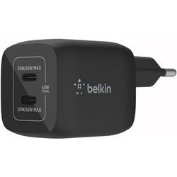 Belkin Boostcharge Pro 2-poort USB-C GaN-Wandlader mit P.