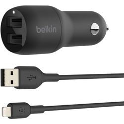 Autoladegerät Belkin schwarz 24 W