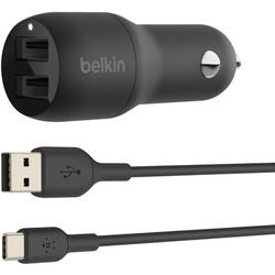 Autoladegerät Belkin schwarz 24 W