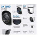 Tp-link Tapo C520WS Outdoor-Überwachungskamera – 2,5K QHD – 360° horizontal 130° vertikal – IP66-WLAN-Kamera