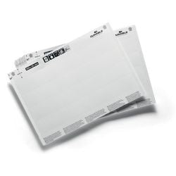 Platten mit Einlegestreifen strapazierfähig 804102 weiß 27 mm