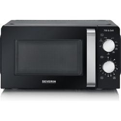 Mikrowelle Severin freistehend MW7781 17 L 700 W schwarz