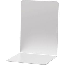 Buchstützen Maul Aluminium silber